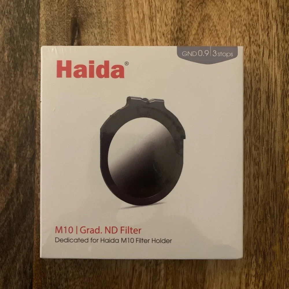 Haida Drop-in Soft Grad GND8 Filter for M10 100mm Holder Optical Glass GND0.9